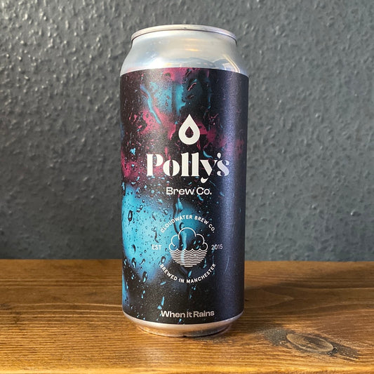 POLLY'S + CLOUDWATER WHEN IT RAINS IPA 6.5%