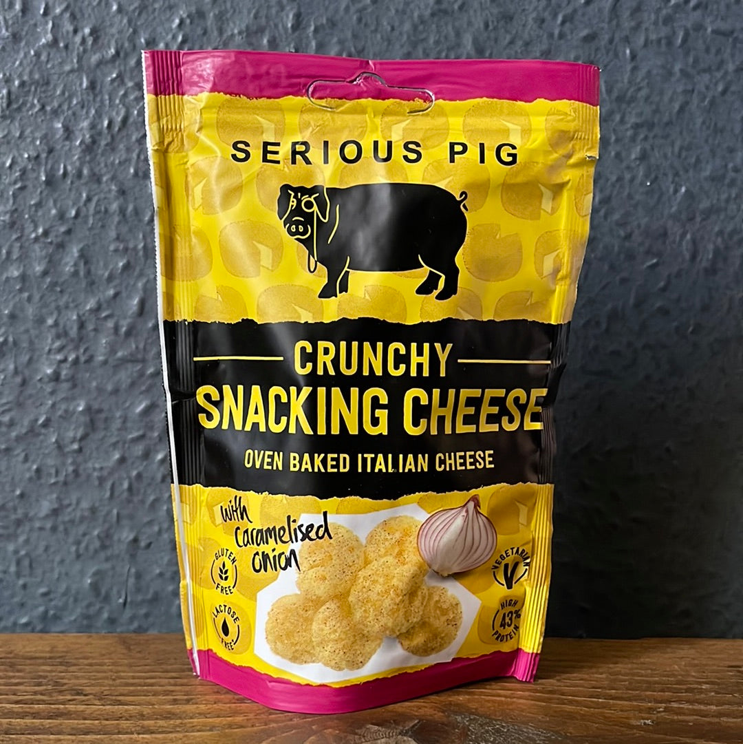 SERIOUS PIG CRUNCHY SNACKING CHEESE 24g
