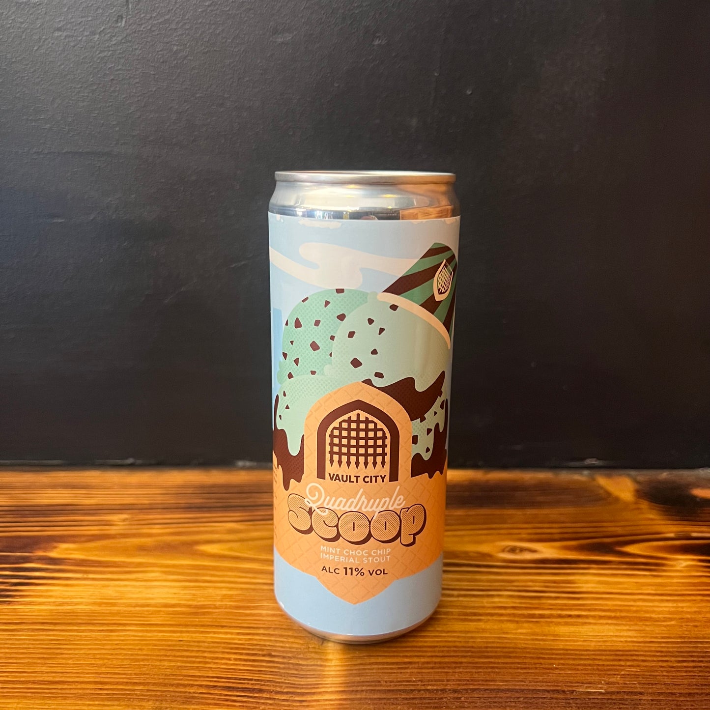 VAULT CITY MINT CHOC CHIP QUADRUPLE SCOOP STOUT 11%