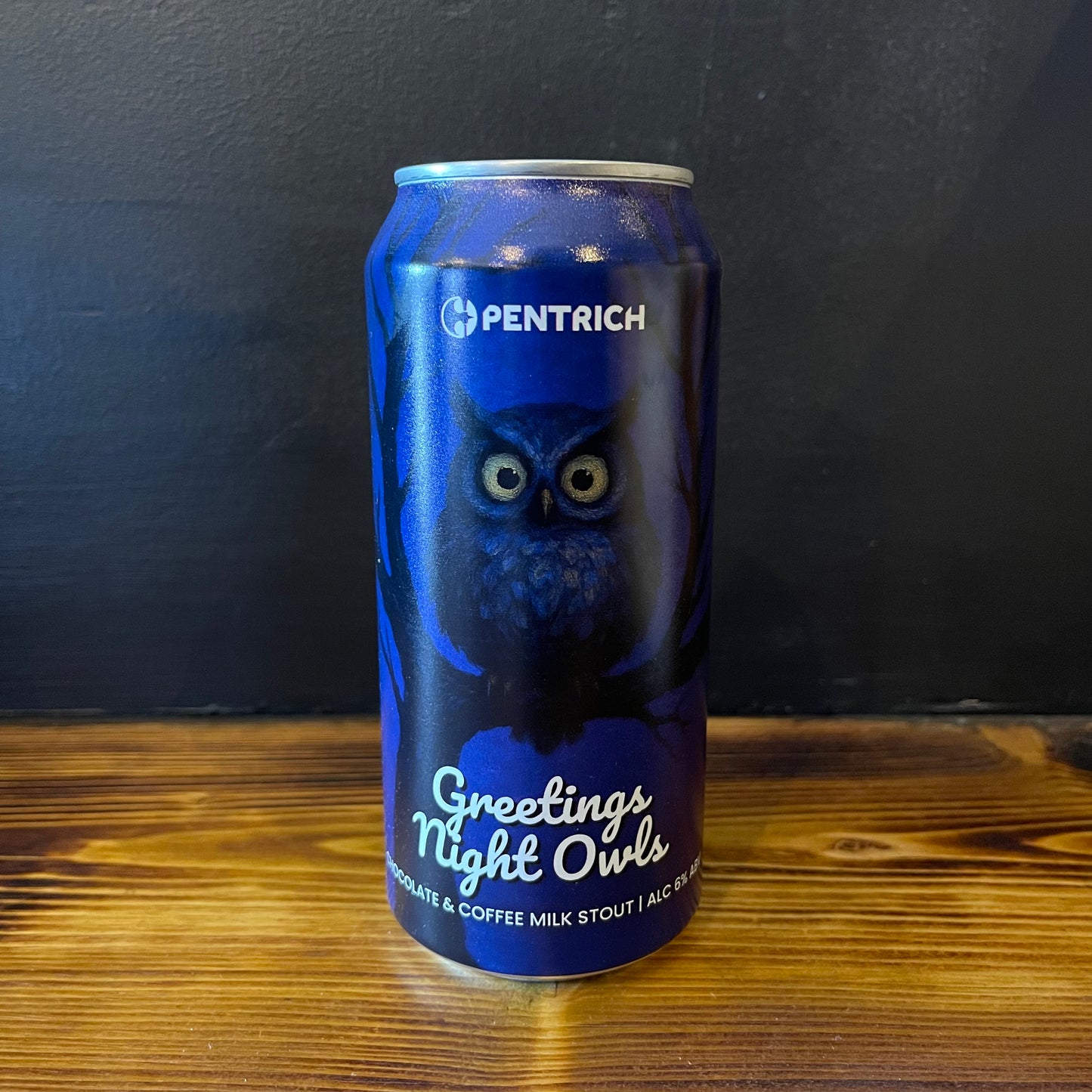 PENTRICH GREETINGS NIGHT OWLS MILK STOUT 6.0%