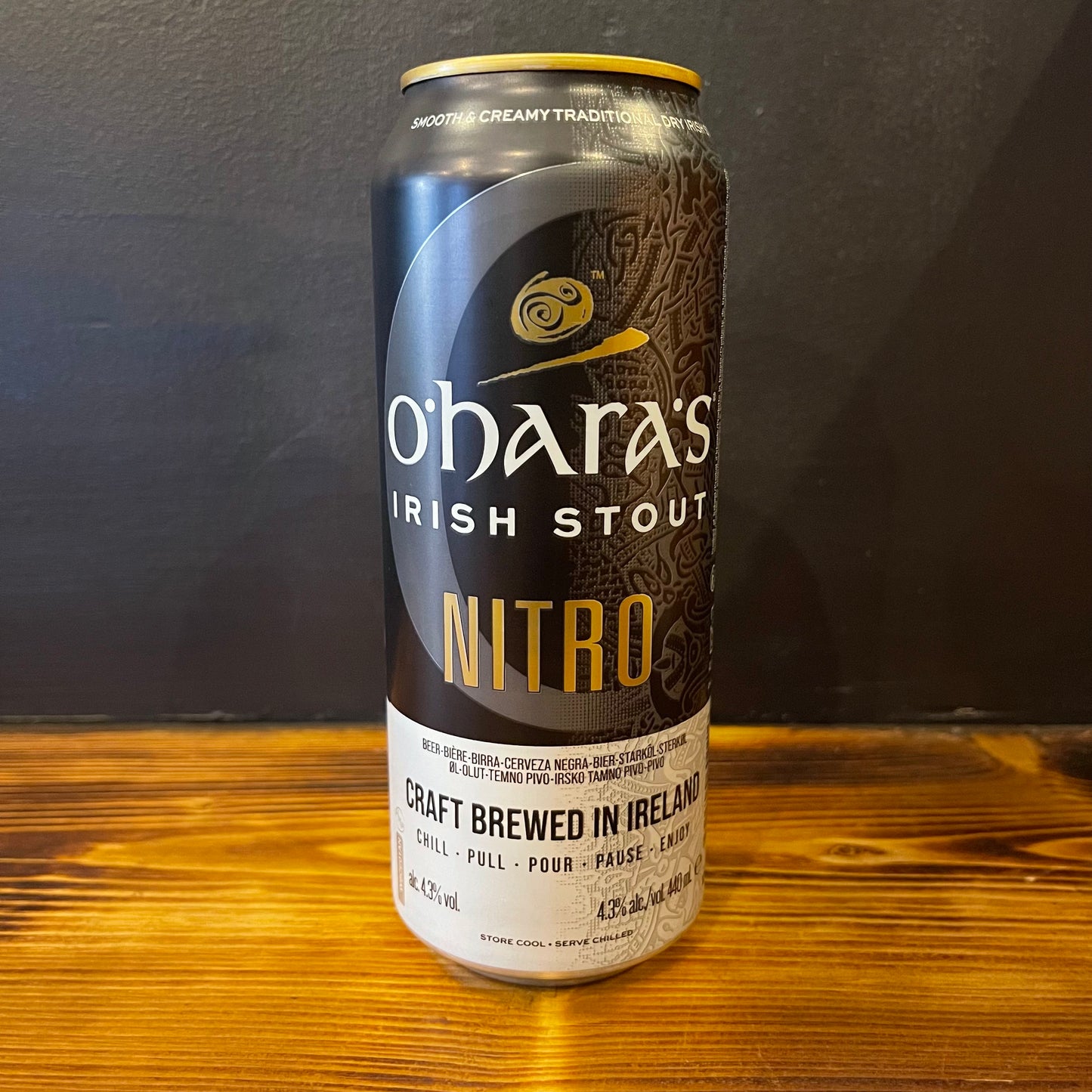 O'HARA'S IRISH STOUT 4.3%