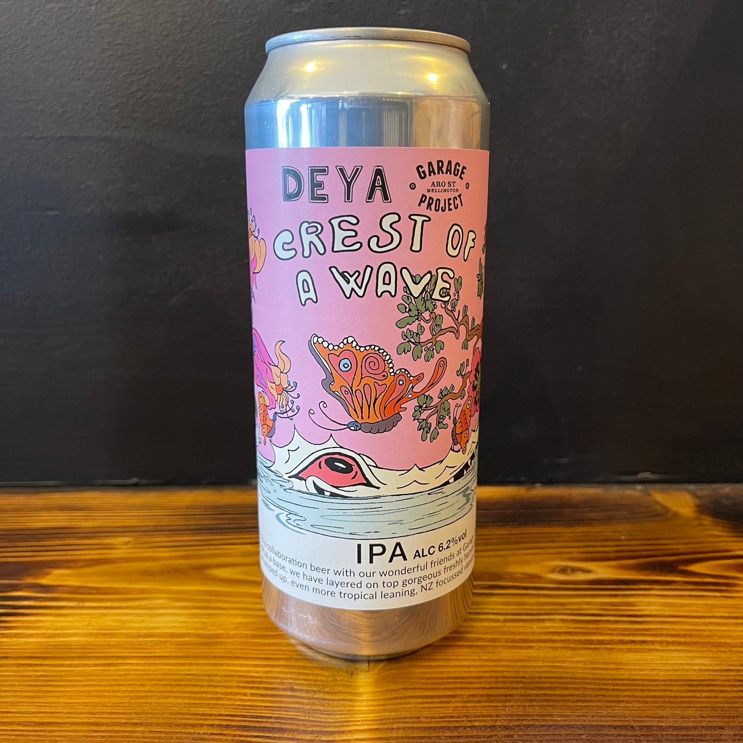DEYA + GARAGE PROJECT CREST OF A WAVE IPA 6.2%