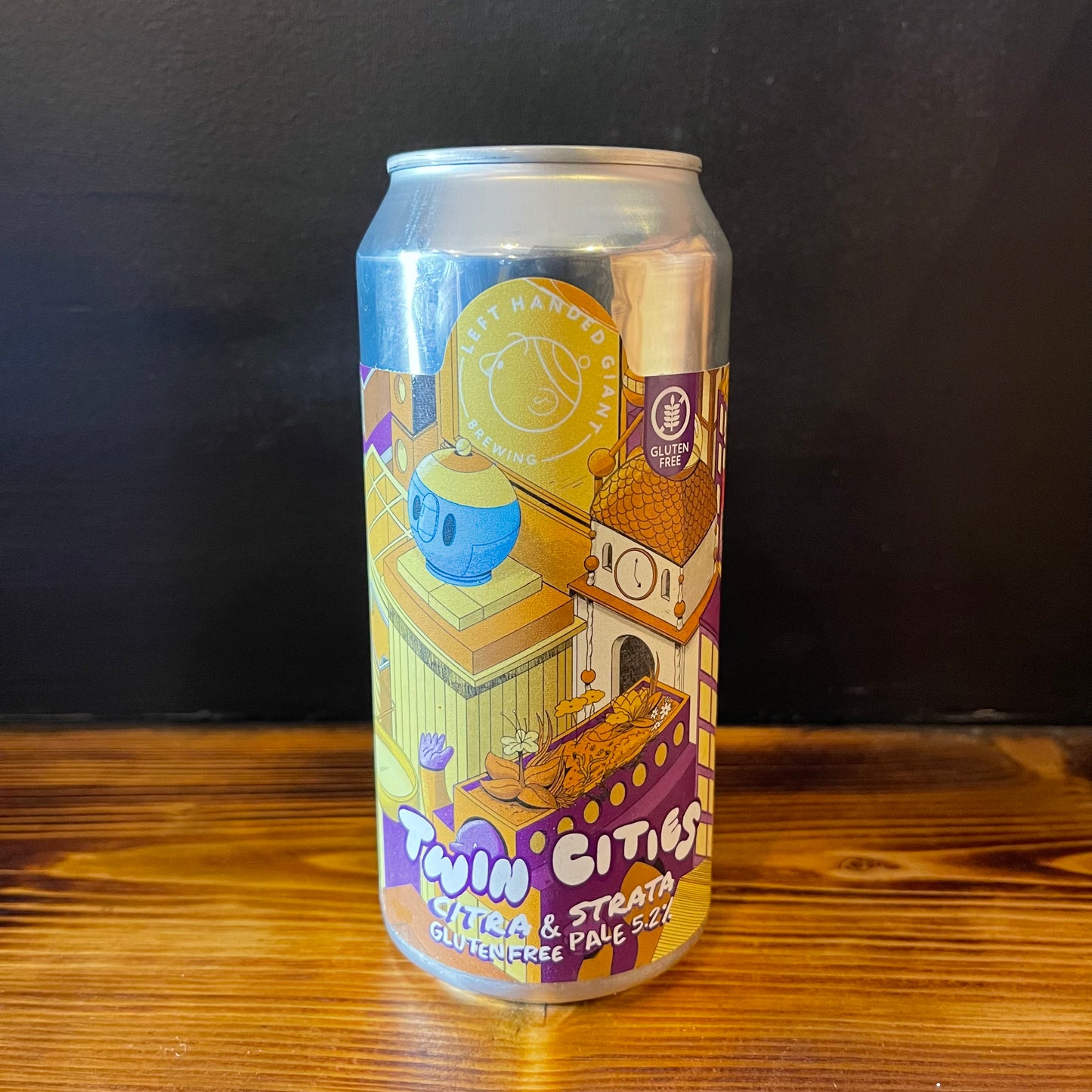 LEFT HANDED GIANT TWIN CITIES: CITRA & STRATA PALE GF 5.2%