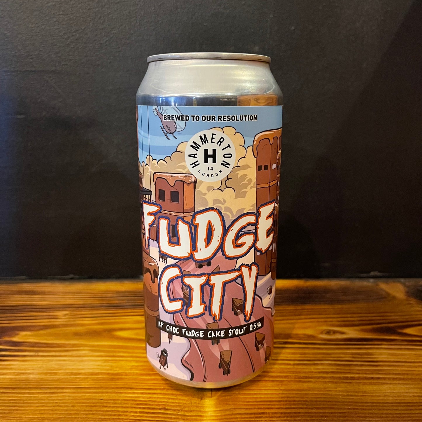HAMMERTON FUDGE CITY STOUT AF 0.5%
