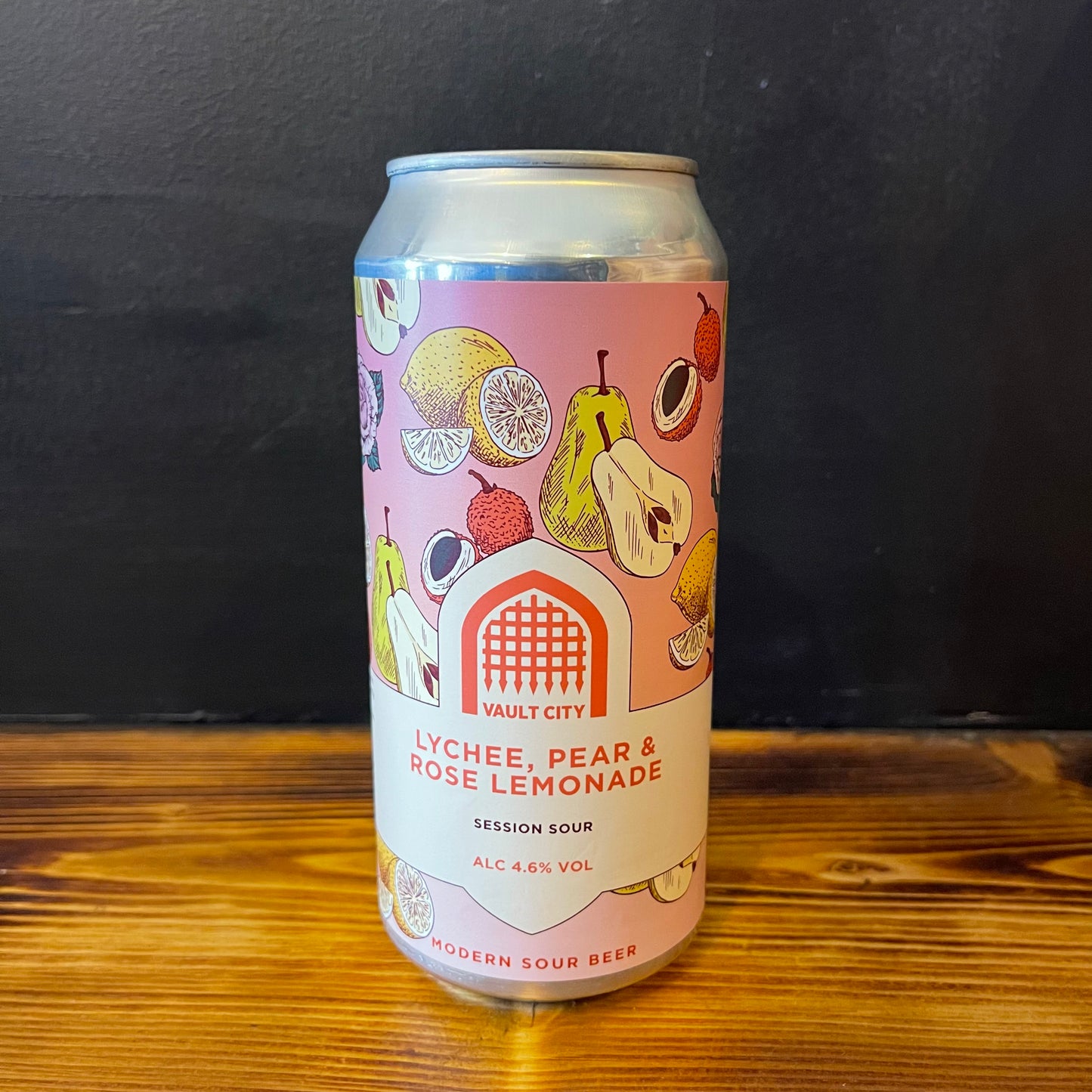 VAULT CITY LYCHEE PEAR & ROSE LEMONADE SOUR 4.6%