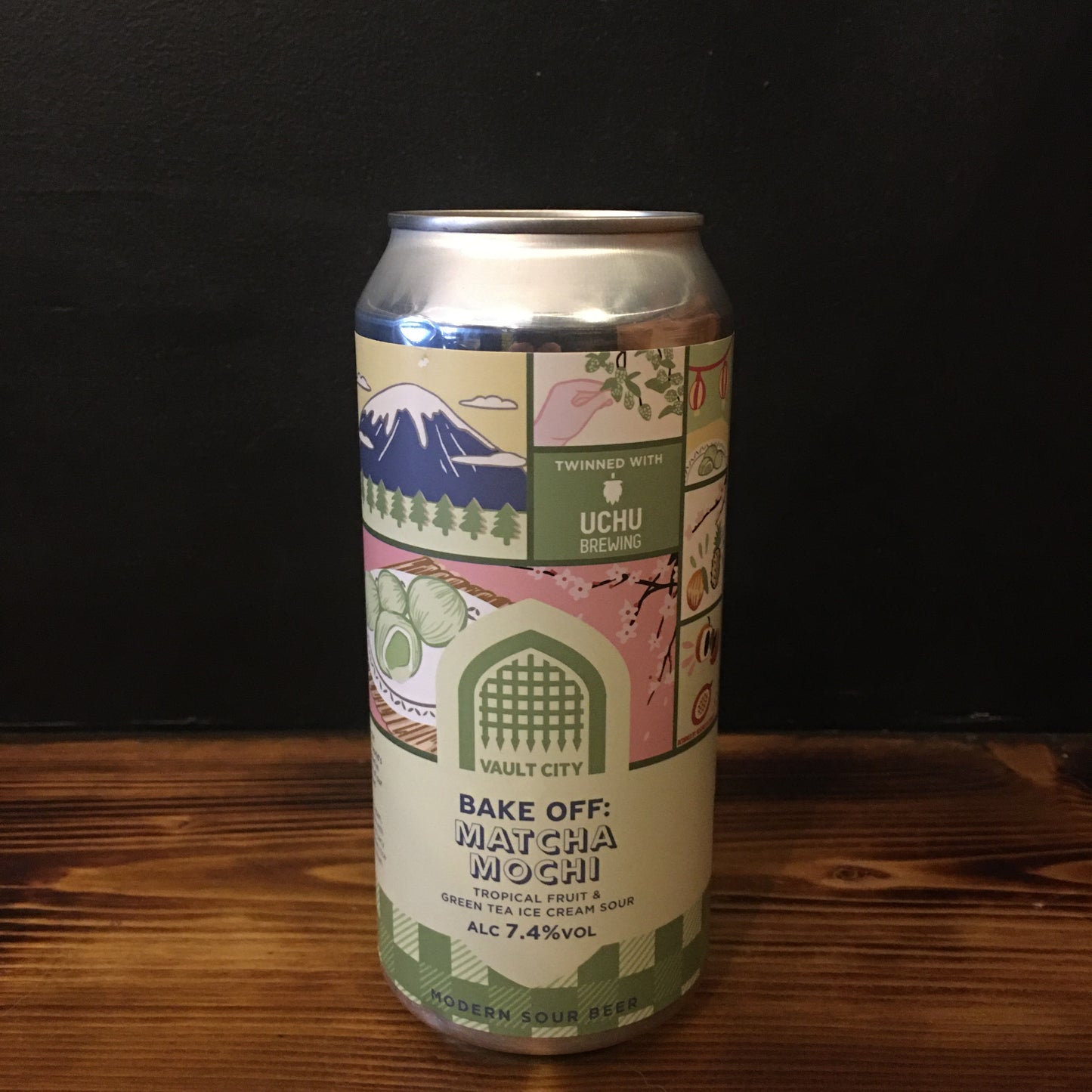 VAULT CITY + UCHU BAKE-OFF: MATCHA-MOCHI SOUR 7.4%