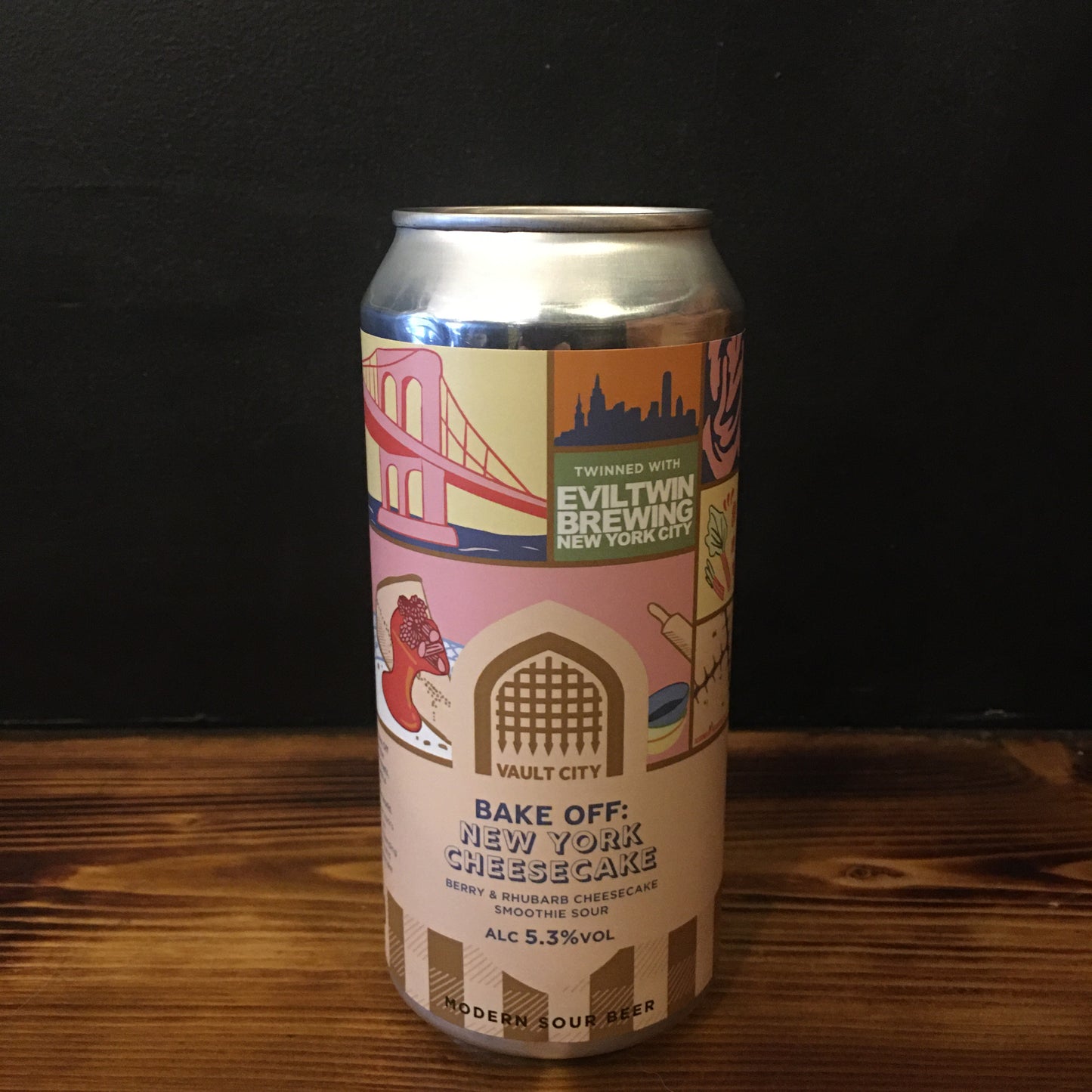 VAULT CITY + EVIL TWIN BAKE-OFF: NY CHEESECAKE SOUR 5.3%