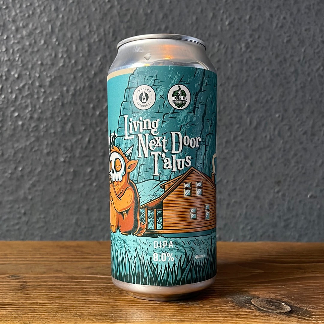 PHANTOM BREWING LIVING NEXT DOOR T'ALUS DIPA 8.0%