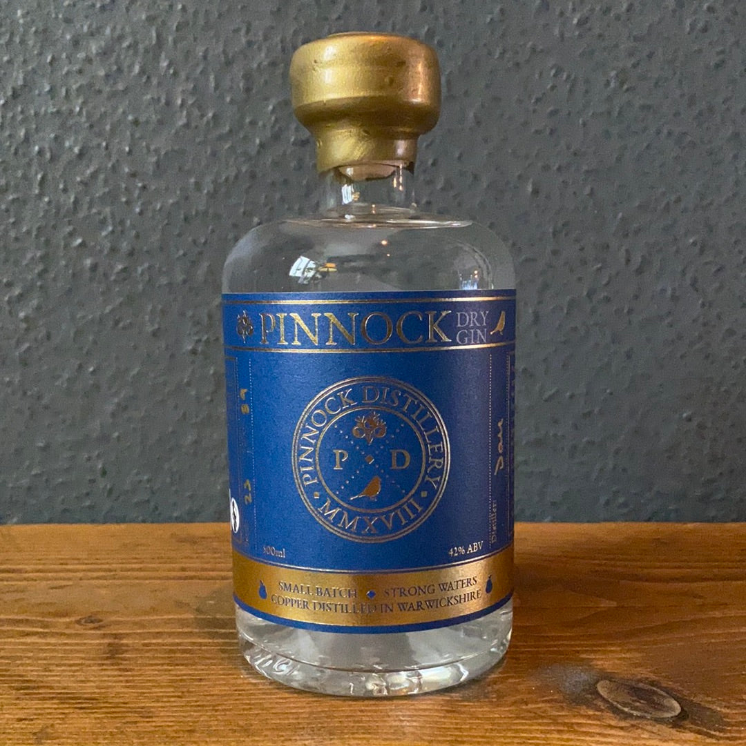 PINNOCK WARWICKSHIRE DRY GIN 42%