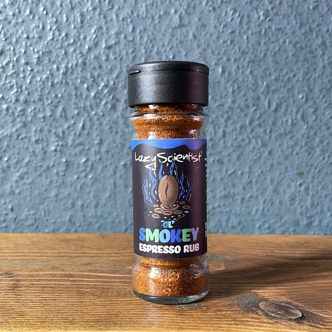 LAZY SCIENTIST OL' SMOKEY ESPRESSO RUB SEASONING