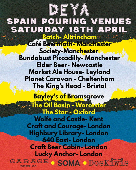 🍺 DEYA SPANISH COLLAB LAUNCH 🍺