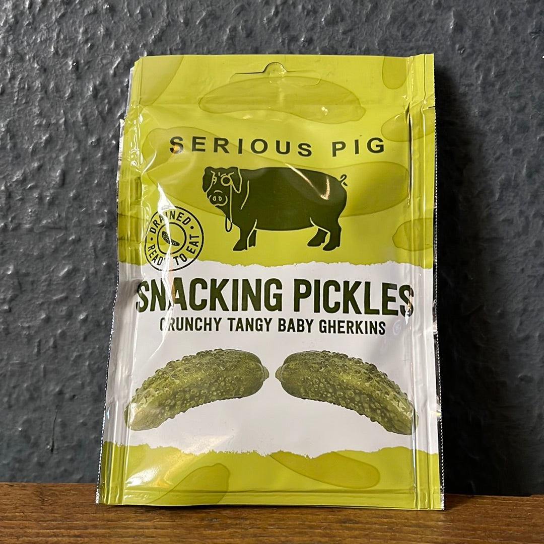SERIOUS PIG SNACKING PICKLES 40g – The Craft Beer Cabin