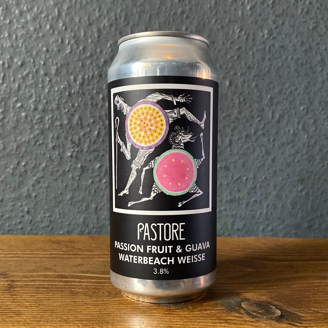 PASTORE WATERBEACH WEISSE: PASSION FRUIT AND GUAVA  SOUR 3.8%