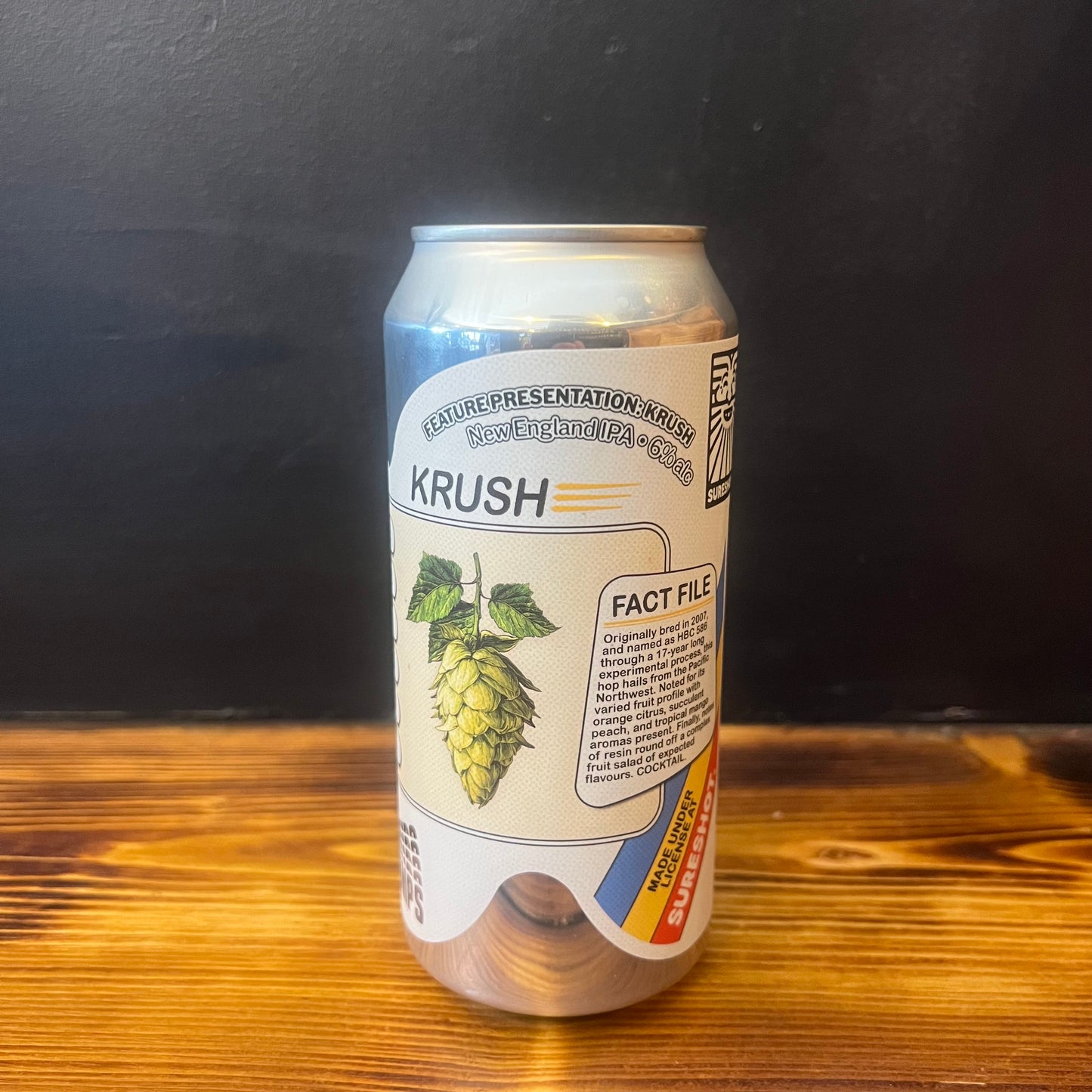 SURESHOT FEATURE PRESENTATION: KRUSH IPA 6.0%