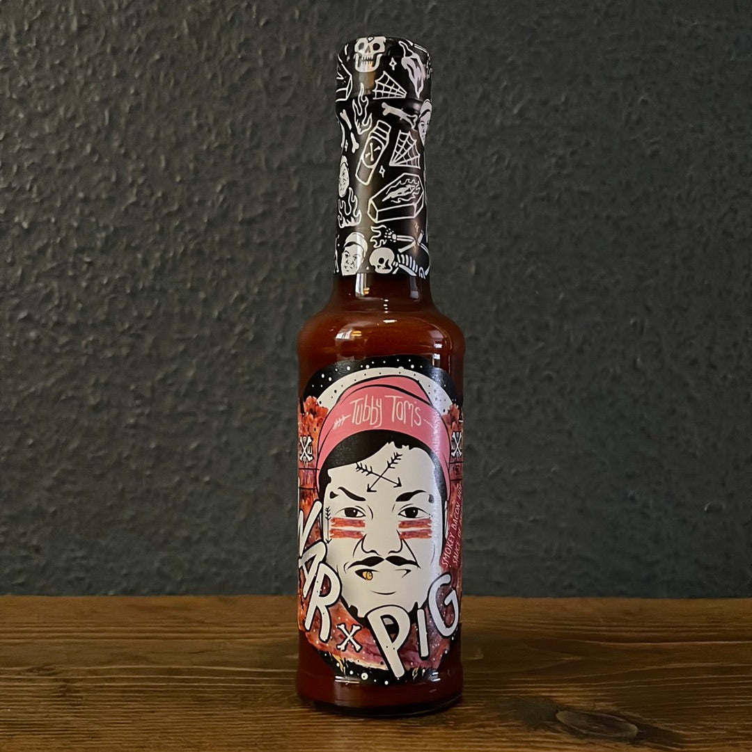 TUBBY TOM'S WAR PIG SMOKEY BACON HOT SAUCE