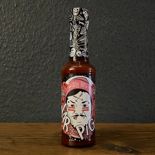 TUBBY TOM'S WAR PIG SMOKEY BACON HOT SAUCE
