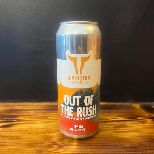 RIVINGTON OUT OF THE RUSH IPA 6.5%