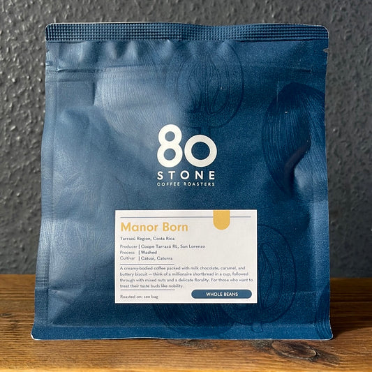 80 STONE COFFEE MANOR BORN - COSTA RICA