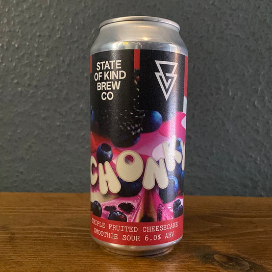 STATE OF KIND + AZVEX CHONKY TRIPLE FRUITED CHEESECAKE SMOOTHIE SOUR 6.0%