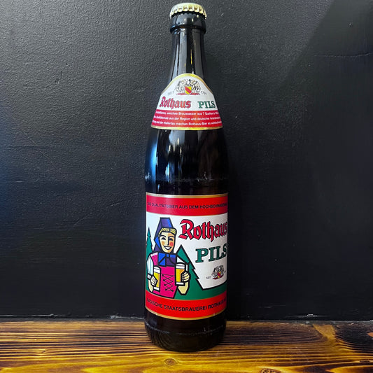 BADISCHE STAATSBRAUEREI ROTHAUS PILS LAGER 5.1%