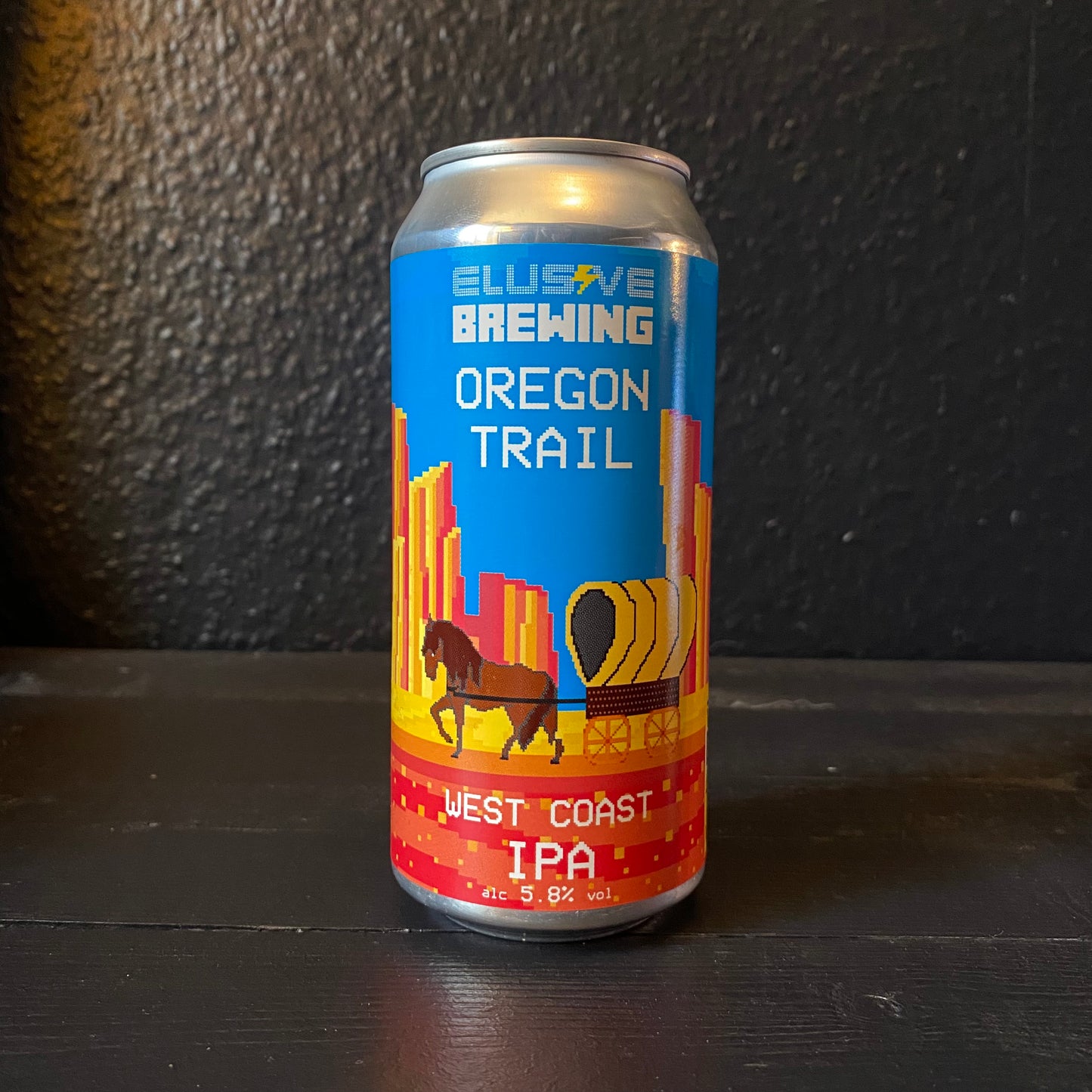 ELUSIVE OREGON TRAIL IPA 5.8%