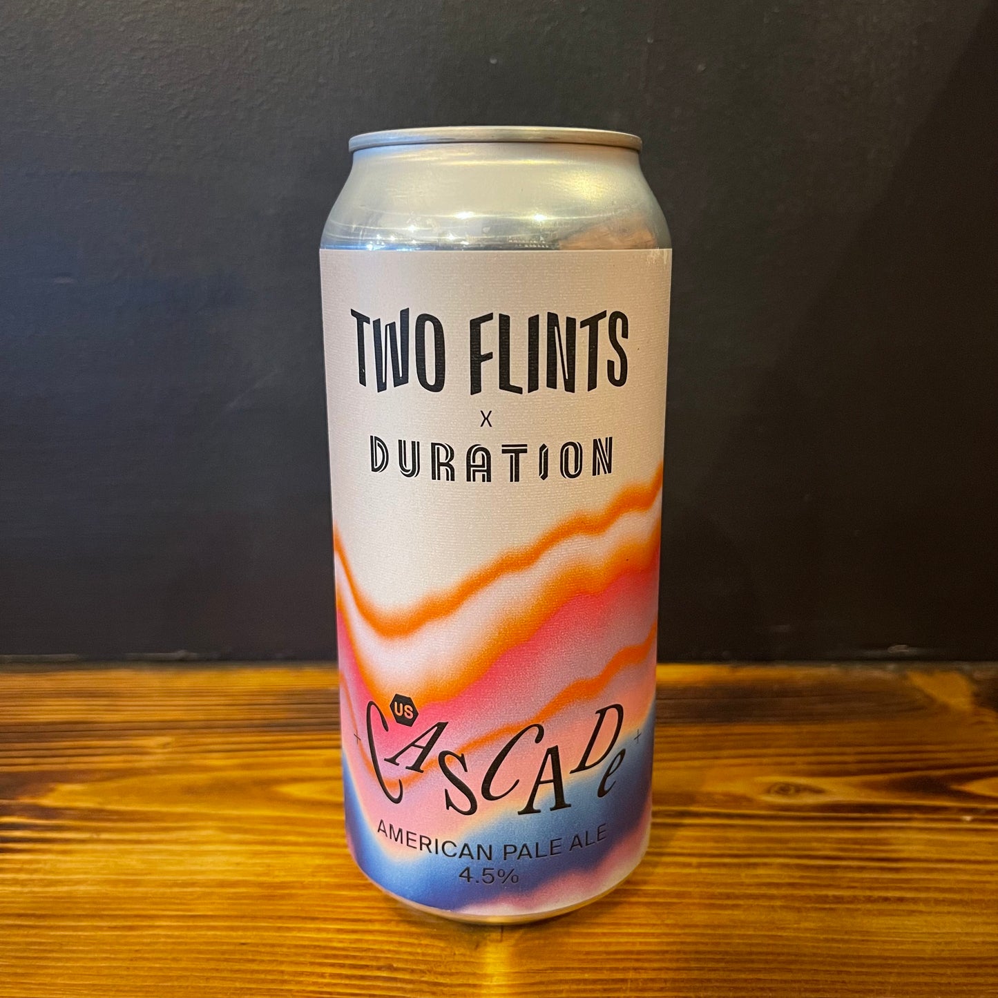 TWO FLINTS + DURATION US CASCADE PALE 4.5%