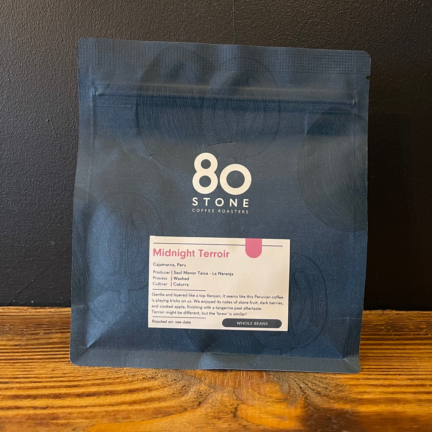 80 STONE COFFEE MIDNIGHT TERROIR (PERU)