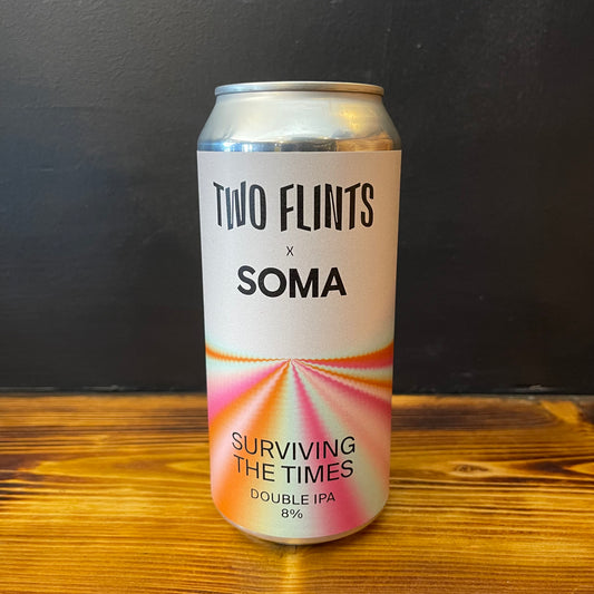 TWO FLINTS + SOMA SURVIVING THE TIMES DIPA 8.0%