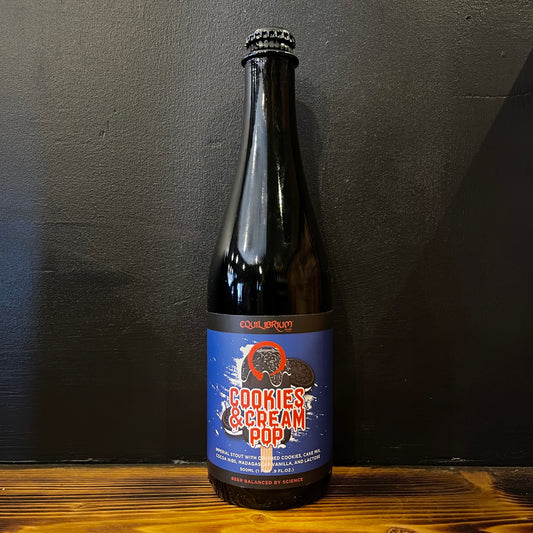 EQUILIBRIUM COOKIES & CREAM POP IMPERIAL STOUT 11%