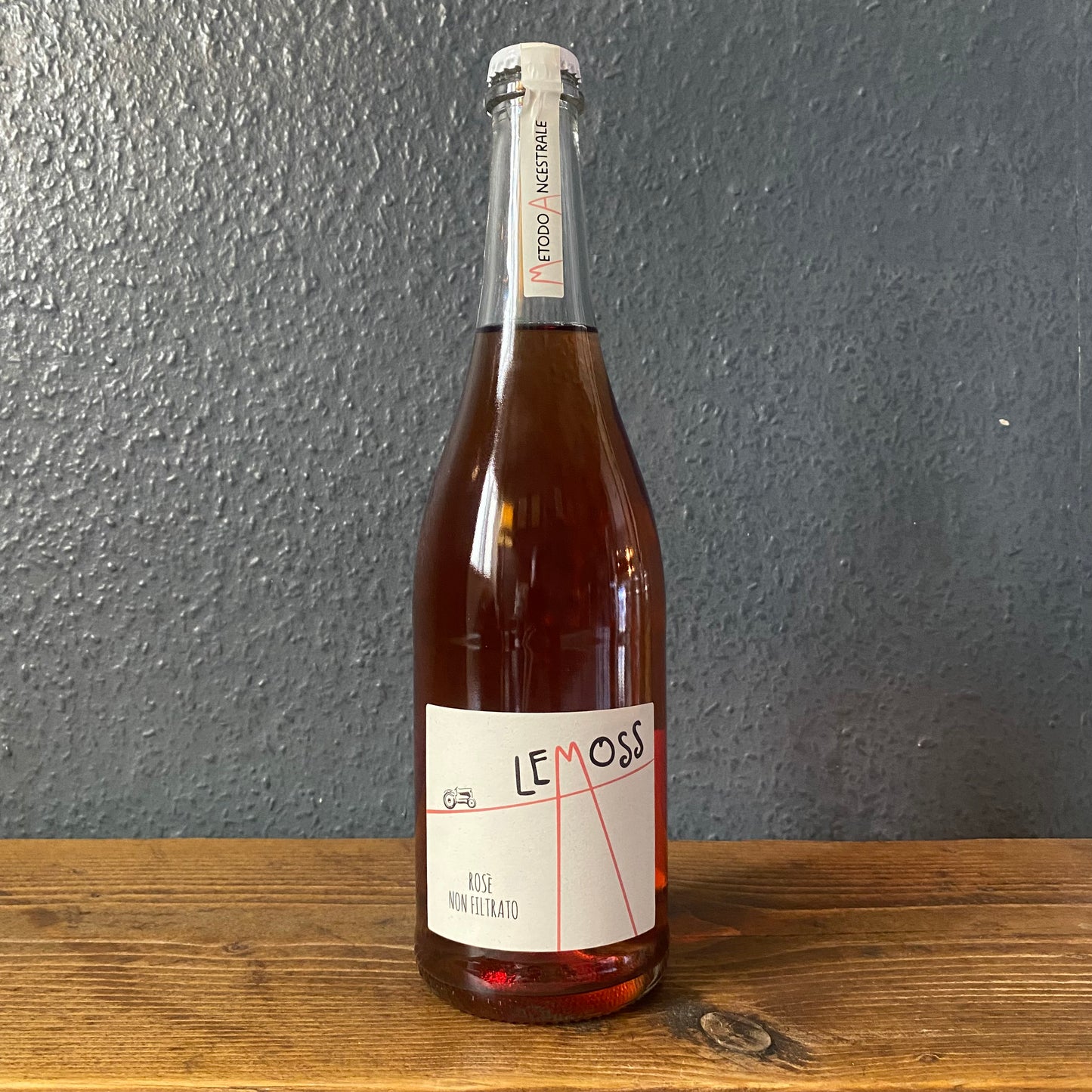 LEMOSS SPARKLING NON FILTRATO ROSE WINE