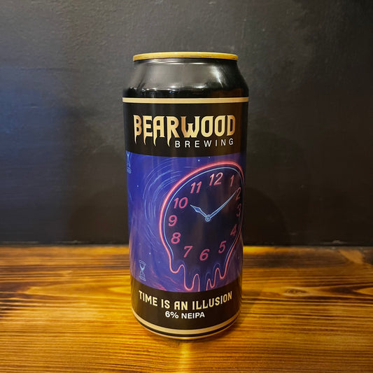 BEARWOOD + ONLY WITH LOVE TIME IS AN ILLUSION IPA 6.0%