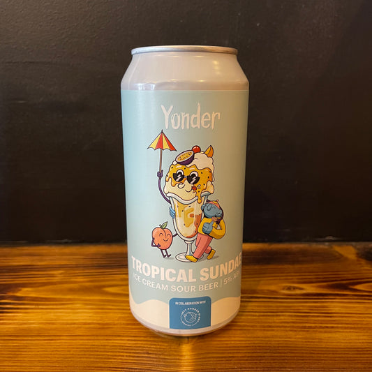YONDER + LEFT HANDED GIANT TROPICAL SUNDAE SOUR 5.0%