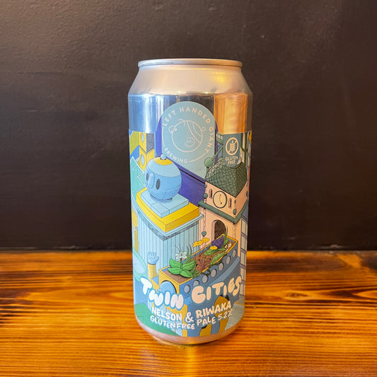 LEFT HANDED GIANT TWIN CITIES: NELSON & RIWAKA PALE GF 5.2%