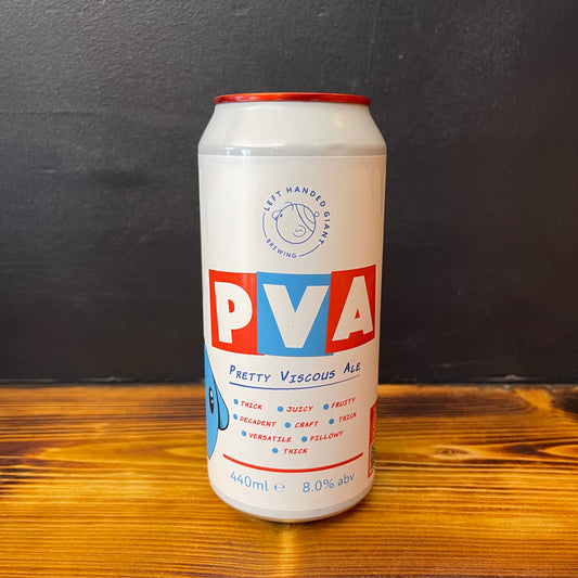 LEFT HANDED GIANT PVA (PRETTY VISCIOUS ALE) DIPA 8.0%