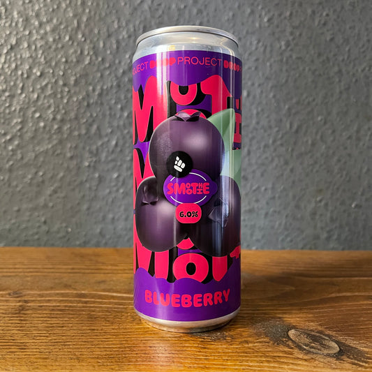 DROP PROJECT BLUEBERRY SMOOTHIE SOUR 6.0% DROP PROJECT BLUEBERRY SMOOTHIE SOUR 6.0%