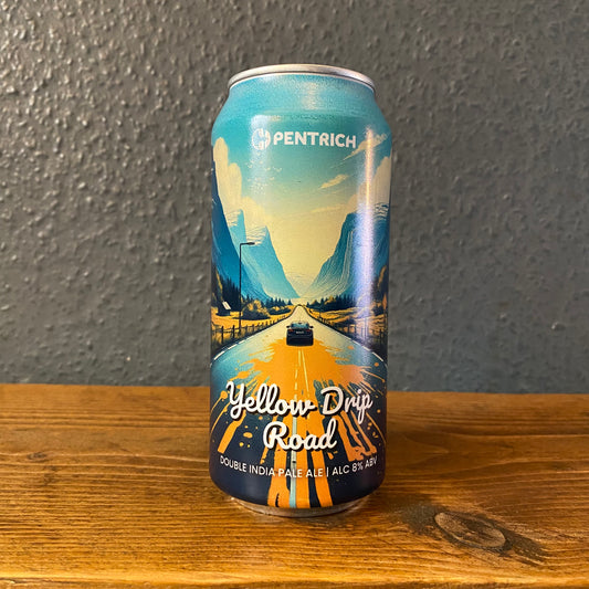 PENTRICH YELLOW DRIP ROAD DIPA 8.0% - The Craft Beer Cabin