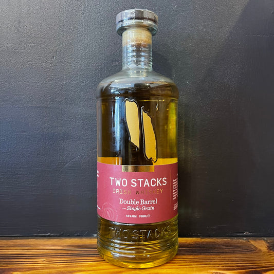 TWO STACKS SINGLE GRAIN DOUBLE BARREL WHISKY 43%