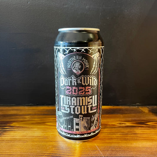 NORTHERN MONK + EVIL TWIN + FACTORY + BEAK DARK AND WILD 2025 TIRAMISU STOUT 8.4%