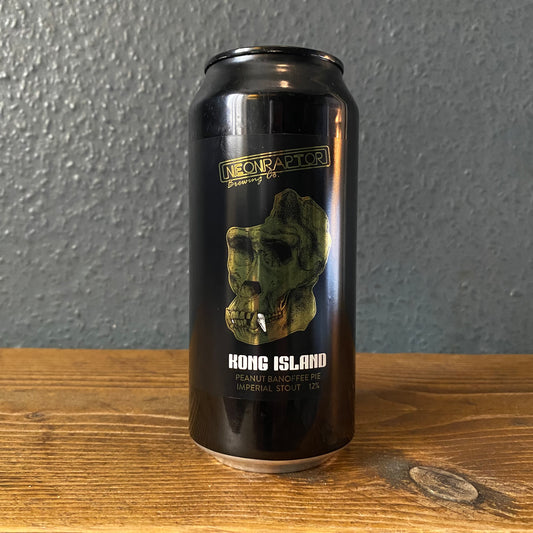 NEON RAPTOR KONG ISLAND 2024 STOUT 12%  NEON RAPTOR KONG ISLAND 2024 STOUT 12%