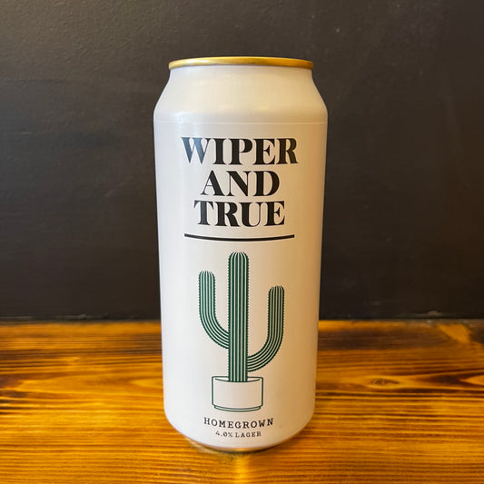 WIPER & TRUE HOMEGROWN LAGER GF 4.0%