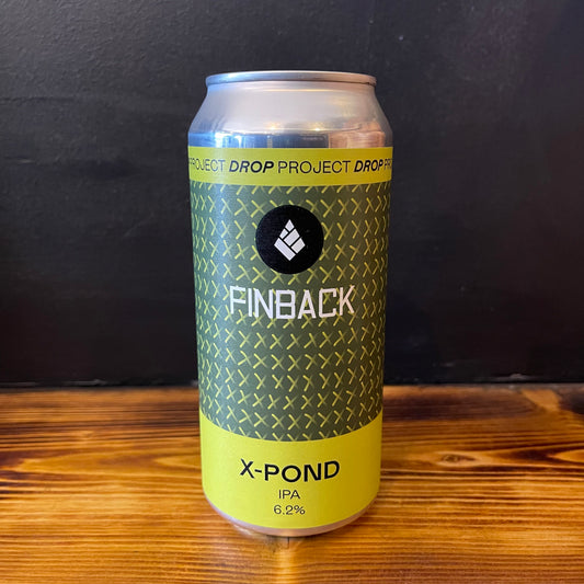 DROP PROJECT + FINBACK X-POND IPA 6.2%