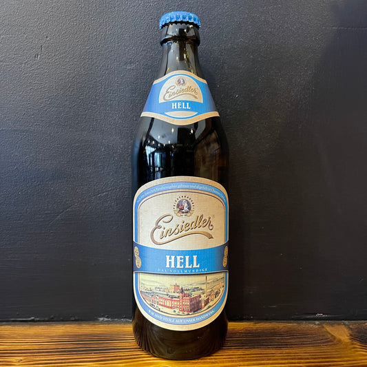 PRIVATBRAUEREI EINSIEDLER BRAUHAUS HELL LAGER 5.2%