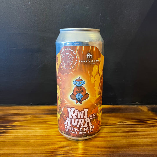LEFT HANDED GIANT KIWI AURA '25 FREESTYLE HOPS DIPA 8.0%