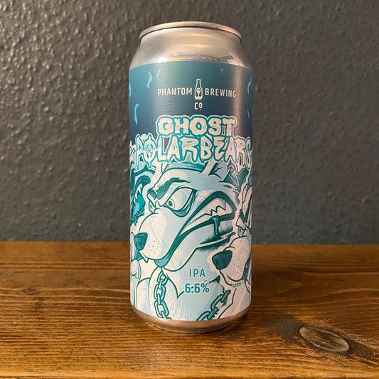 PHANTOM BREWING GHOST POLARBEARS IPA 6.6% PHANTOM BREWING GHOST POLARBEARS IPA 6.6%