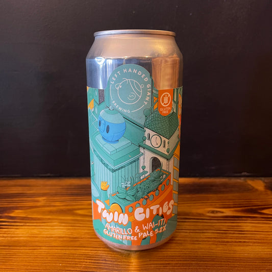 LEFT HANDED GIANT TWIN CITIES: AMARILLO & WAI-ITI PALE GF 5.2%
