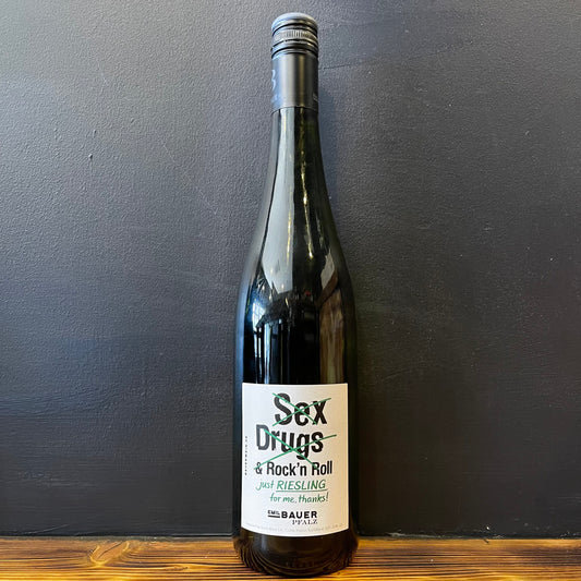 BAUER SEX DRUGS ROCK & ROLL RIESLING WHITE WINE