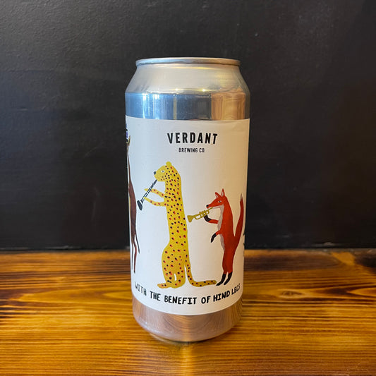 VERDANT WITH THE BENEFIT OF HIND LEGS IPA 6.5%