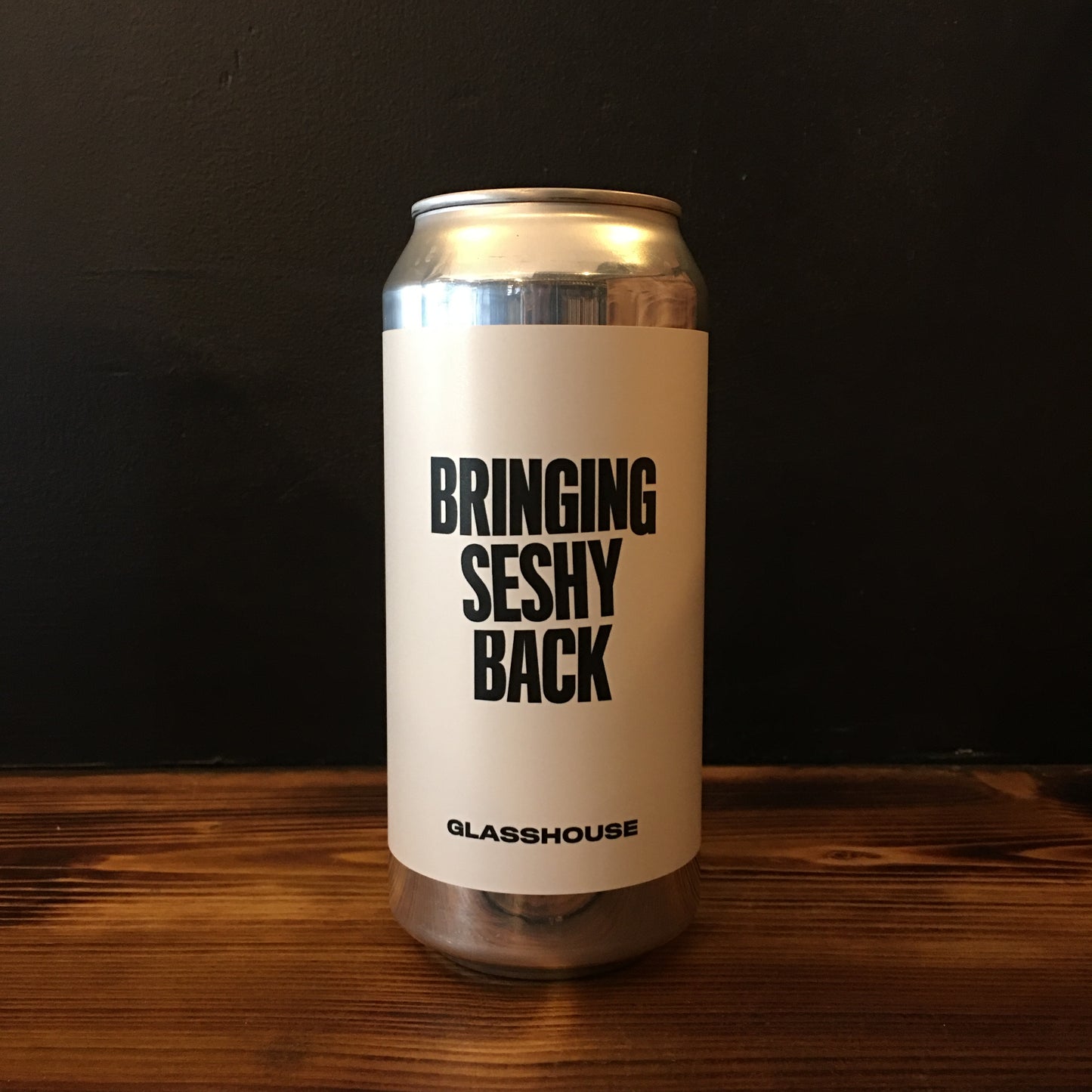 GLASSHOUSE BRINGING SESHY BACK PALE 3.4%