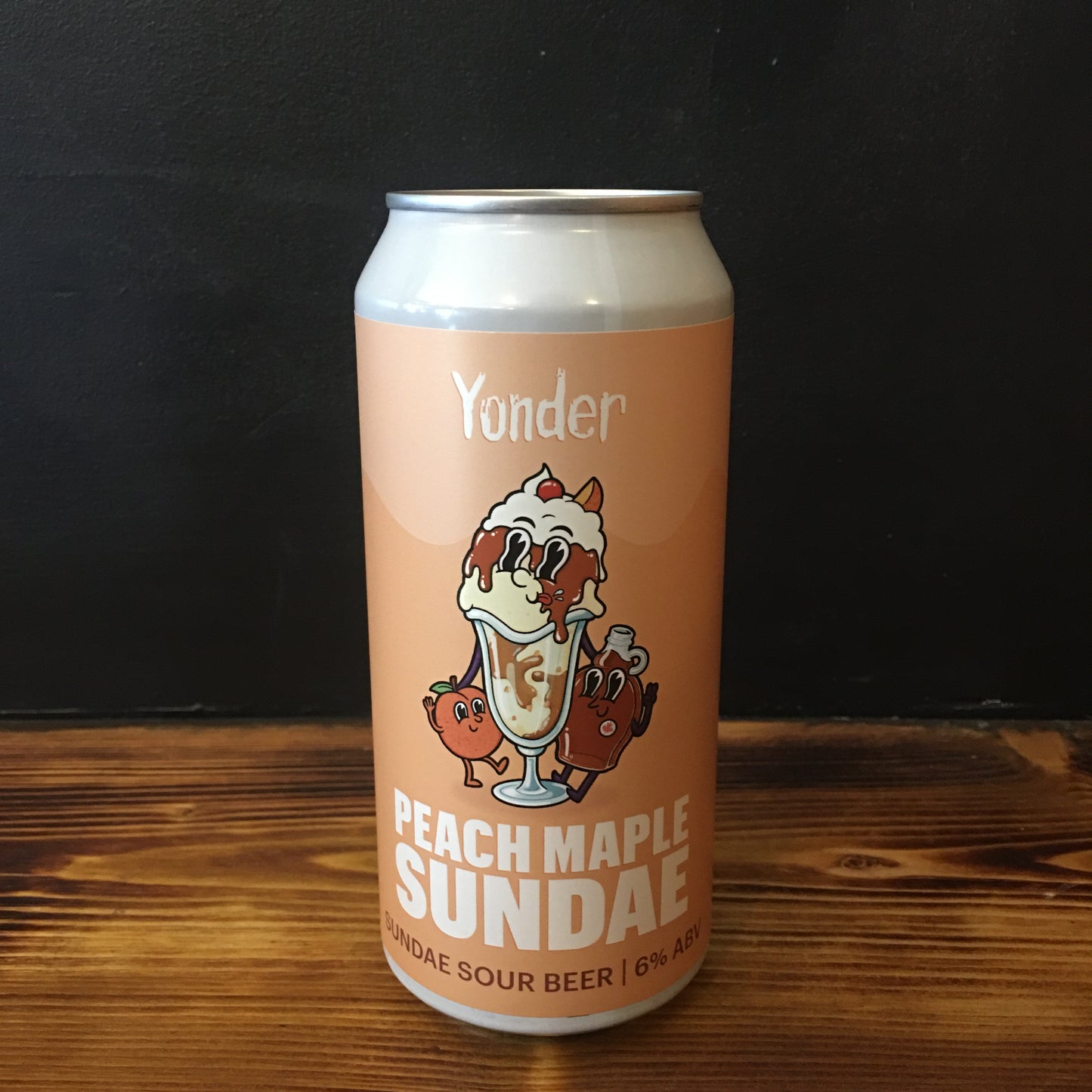 YONDER PEACH & MAPLE SUNDAE SOUR 6.0%