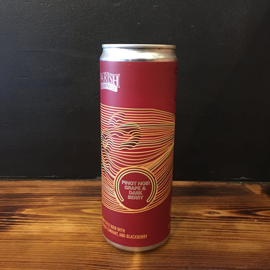 PARISH SIPS: PINOT NOIR GRAPE AND BLACK CURRANT SOUR 4.8%